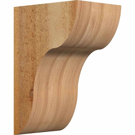 Ekena Millwork Carmel Rough Sawn Corbel, Western Red Cedar, 6"W x 8"D x 12"H COR06X08X12CAR00RWR
